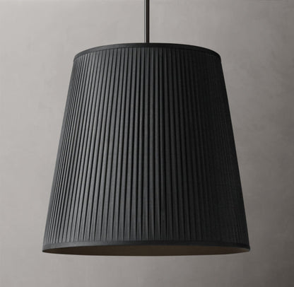 Reed?Pleated Barrel Pendant
