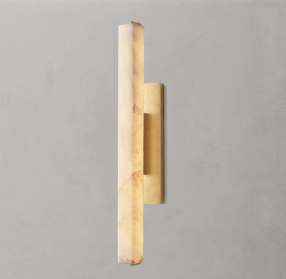 Audubon Alabaster Single Wall Sconce