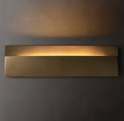 Taza Wide Rectangular Wall Sconce