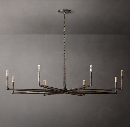 Thaddeus Round Chandelier 72"