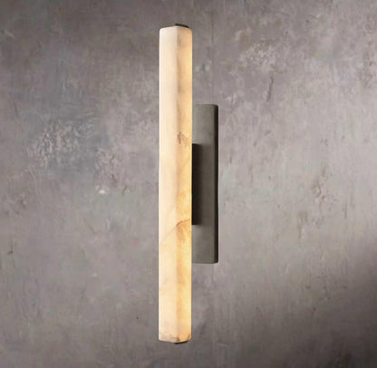 Audubon Alabaster Single Wall Sconce