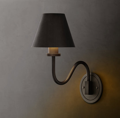 Clarences Curved Wall Sconce