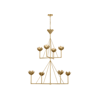 Alberto Large Two Tier Chandelier