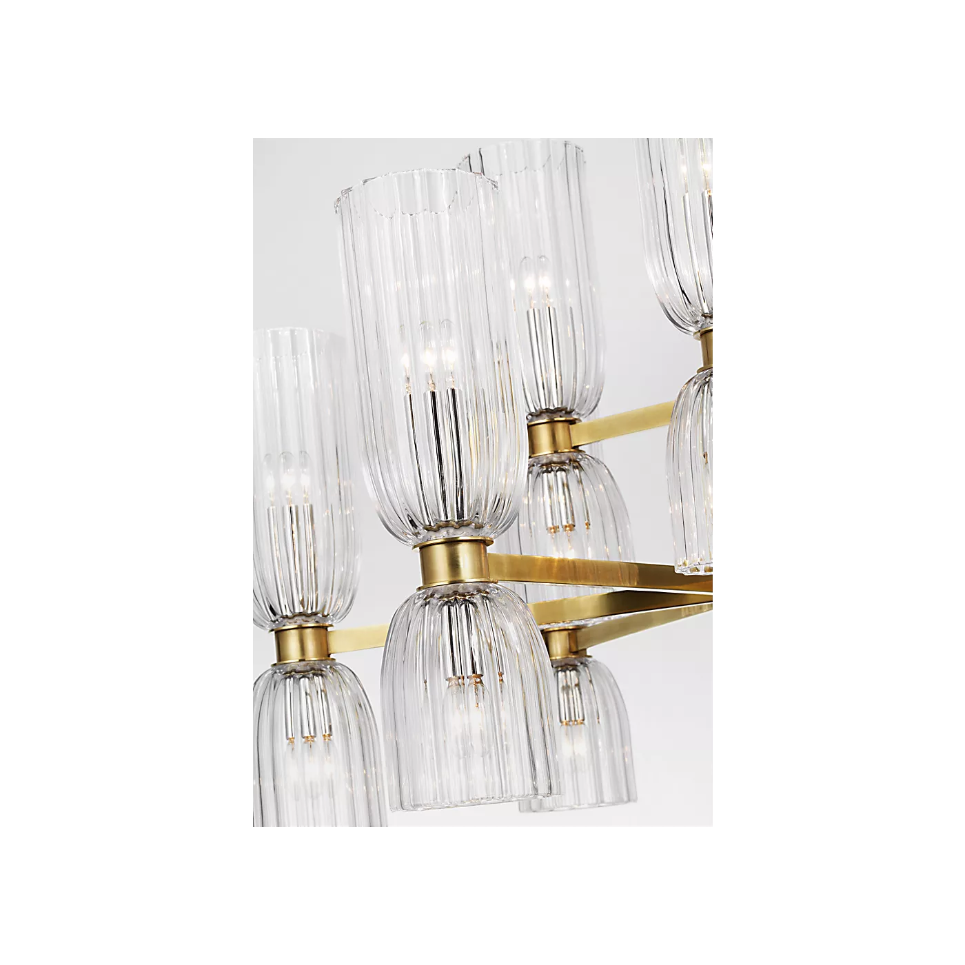 Asalea Medium Two-Tier Chandelier