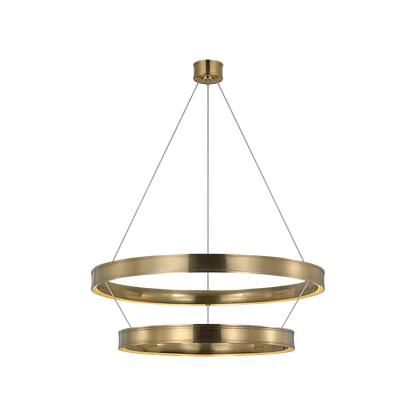 Connery 40" Two-Tier Ring Chandelier