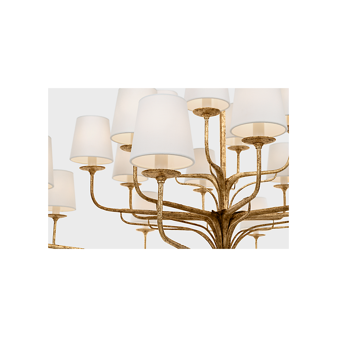 Amalfi 50" Three-Tiered Chandelier