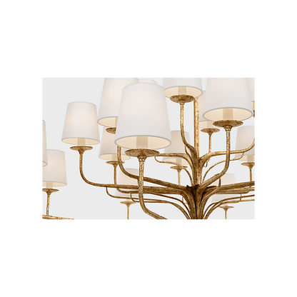 Amalfi 50" Three-Tiered Chandelier