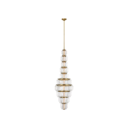 Killarney 19" Layered Entry Chandelier