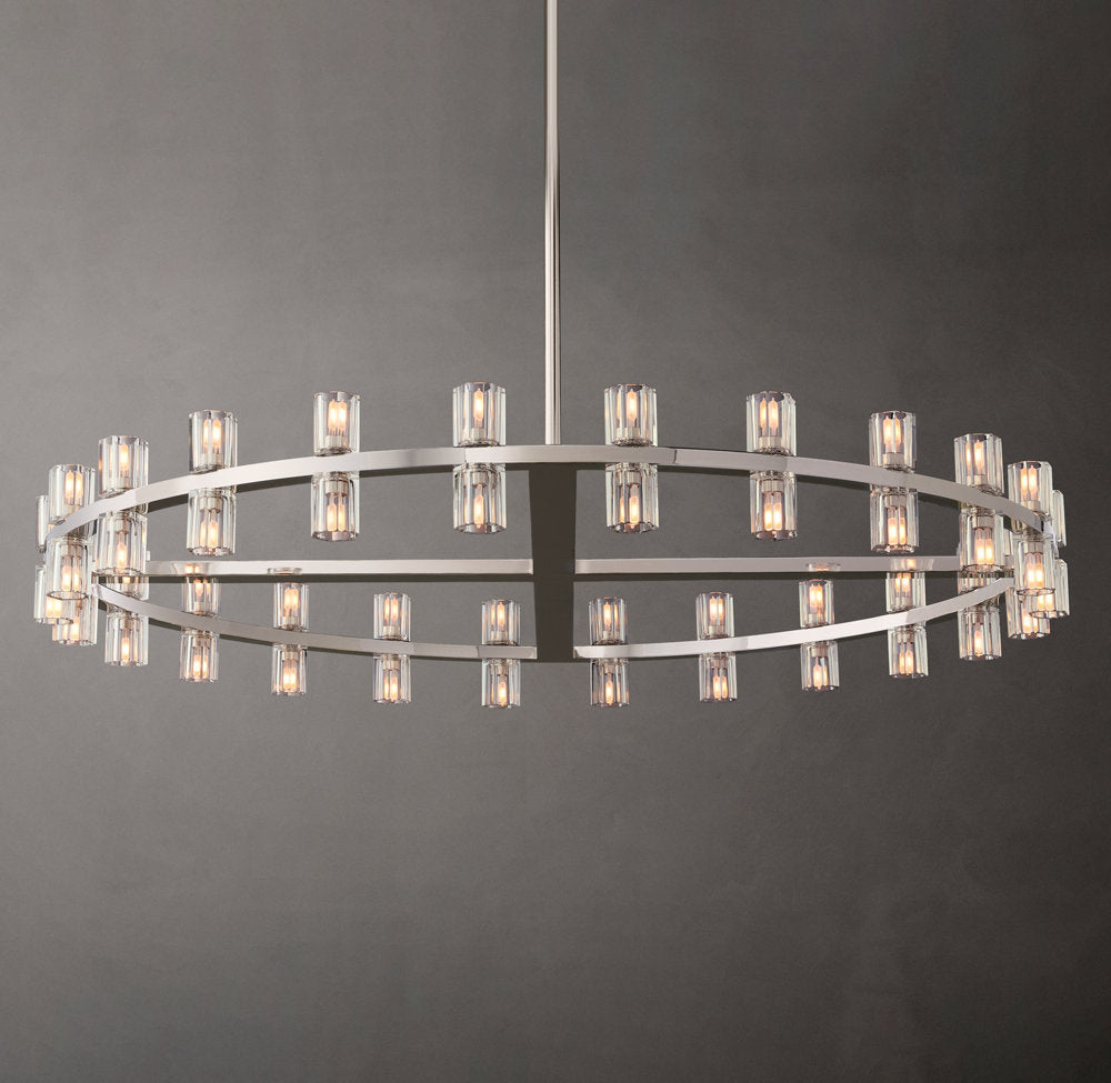 Arcachons Circular LED Chandelier 48"