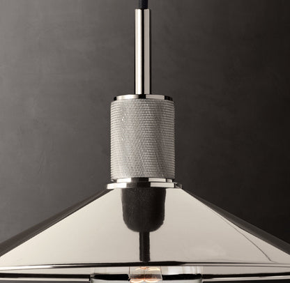 Utilitaire Metal Slope Shade Pendant