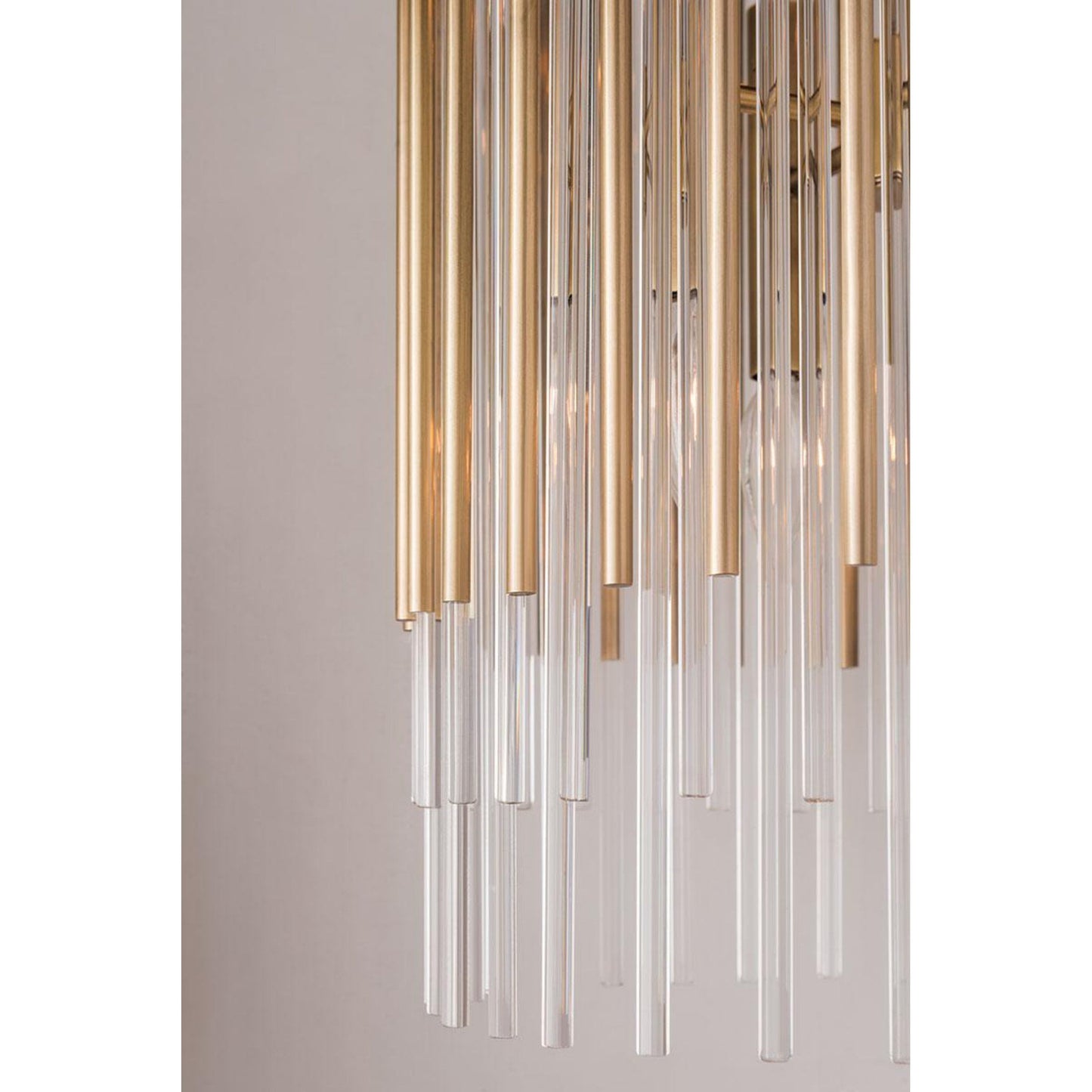 Wallis 10-Light Chandelier in Polished Nickel 20.75L x 20.75W x 30.75H