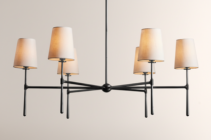Rhoda Round Chandelier 4/6 Light