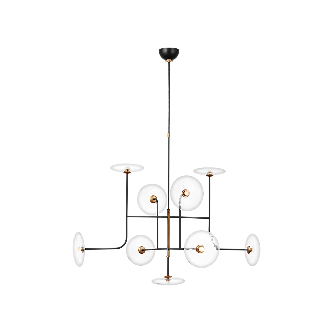 Calvino X-Large Arched Chandelier