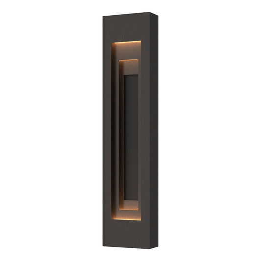 Procession Large Outdoor Sconce 2-Light Coastal Black Accent in Coastal Oil Rubbed Bronze
