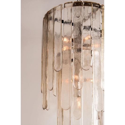 Fenwater 9-Light Chandelier in Polished Nickel 20L x 20W x 35.75H