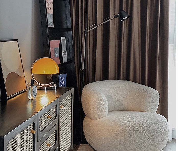 NovaOrb Retro Space Age Table Lamp – Futuristic Glow for Home and Office