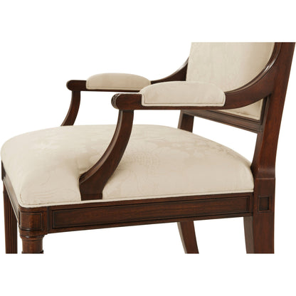 Theodore Alexander The English Cabinetmaker Atcombe Armchair - Set of 2