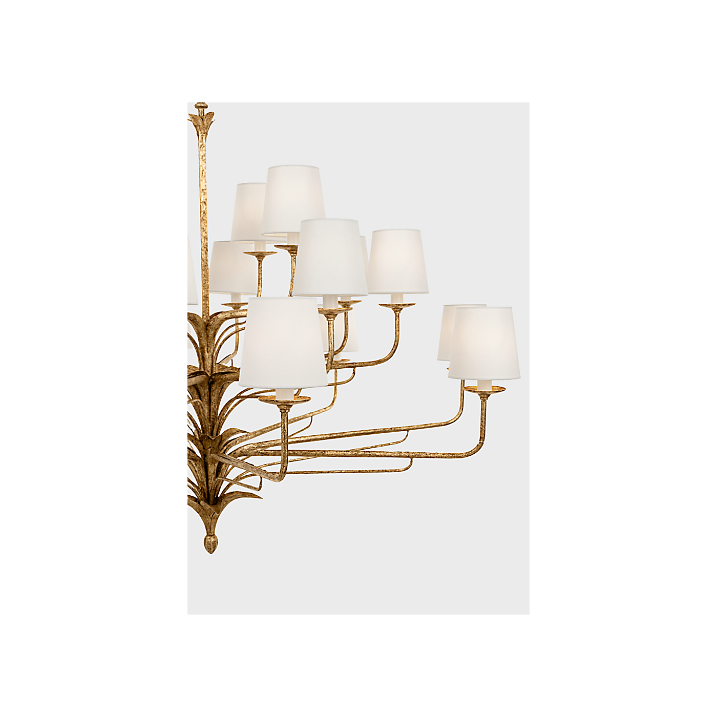 Amalfi 50" Three-Tiered Chandelier