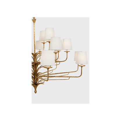 Amalfi 50" Three-Tiered Chandelier
