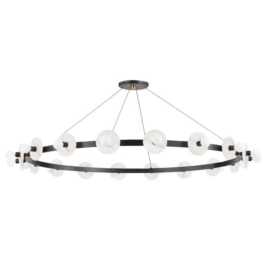 Austen 18-Light Chandelier in Aged Old Bronze 58L x 58W x 4.75H