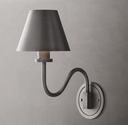 Clarences Curved Wall Sconce