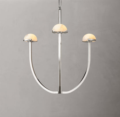Pedra Round Chandelier 24"