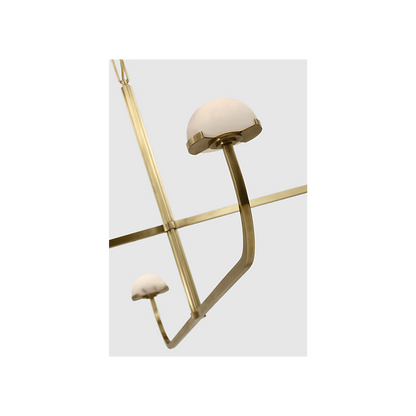 Pedra Two Tier Shallow Chandelier
