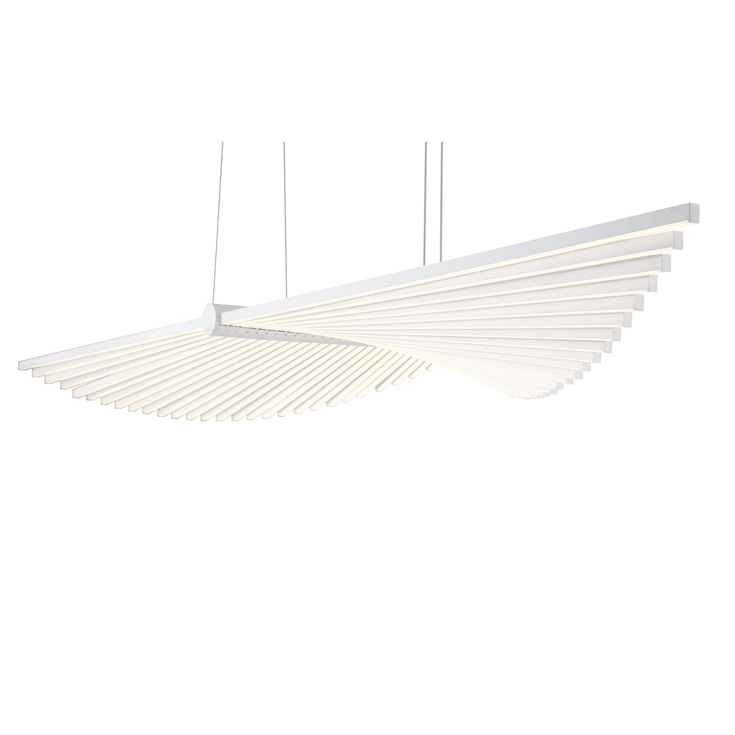 Seraph 59" Wide 3000K LED Linear Chandelier