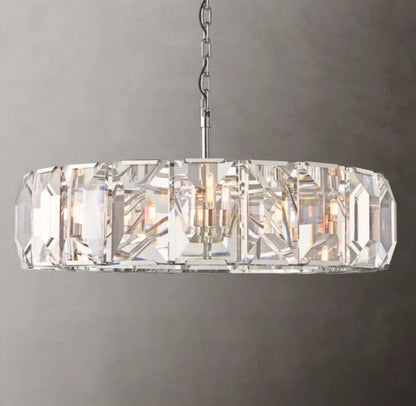 Harlows Crystal Round Chandelier 43"