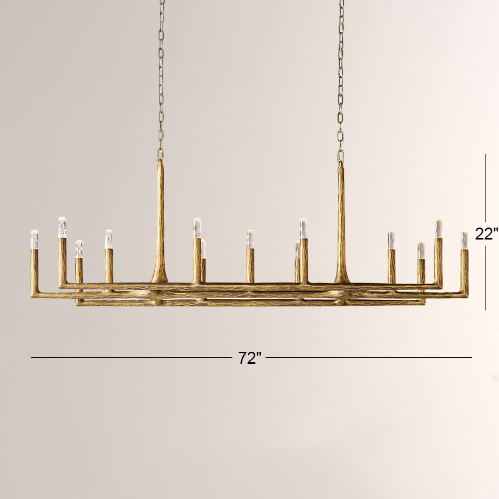 Avaris Linear Chandelier 72”