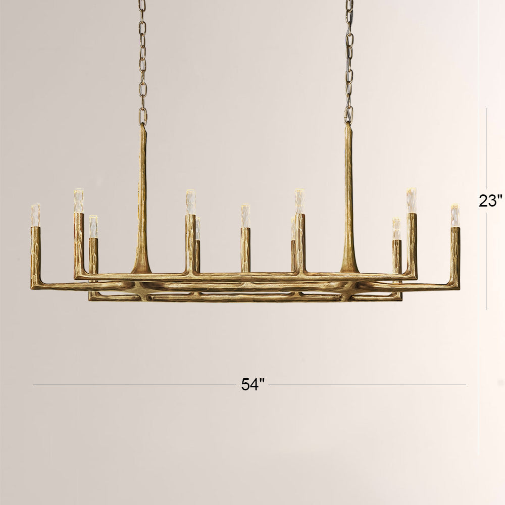 Avaris Linear Chandelier 54”