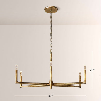 Avaris Round Chandelier 48”