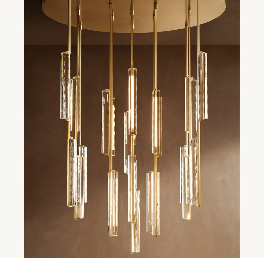 Audubon Crystal Round Chandelier 24"