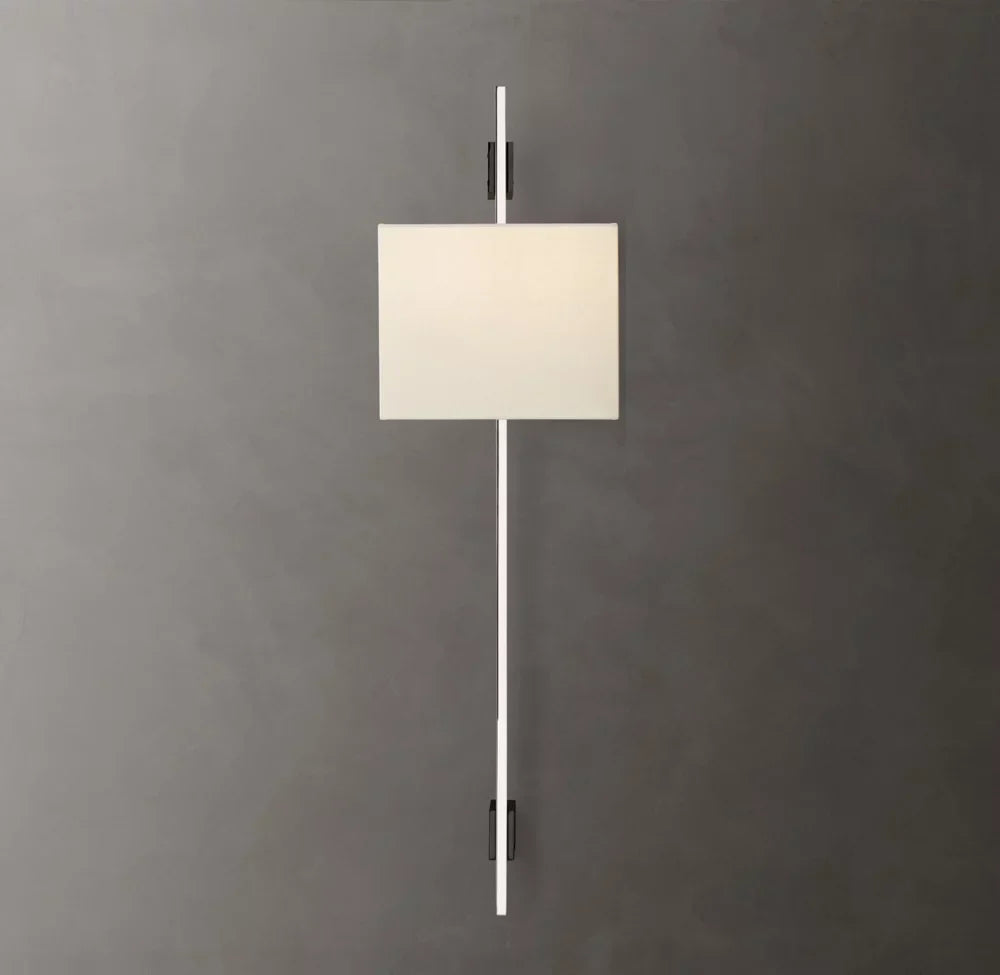 Vela Rectangular Bar Sconce - Rectangular Shade