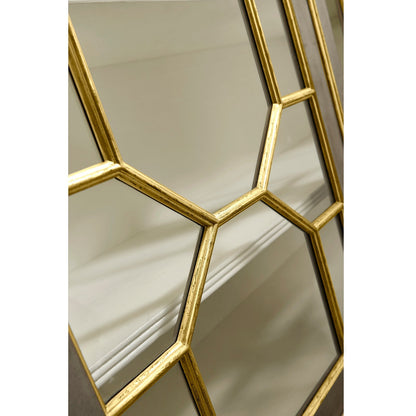 Jonathan Charles Buckingham Georgian Grey & Gilded Secretary Cabinet (492260-PBG)