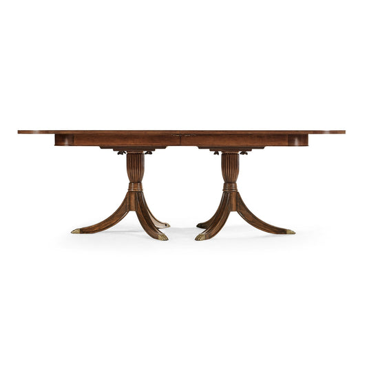 Jonathan Charles Buckingham Two-Leaf Extending Dining Table (492865-88L-MAH)