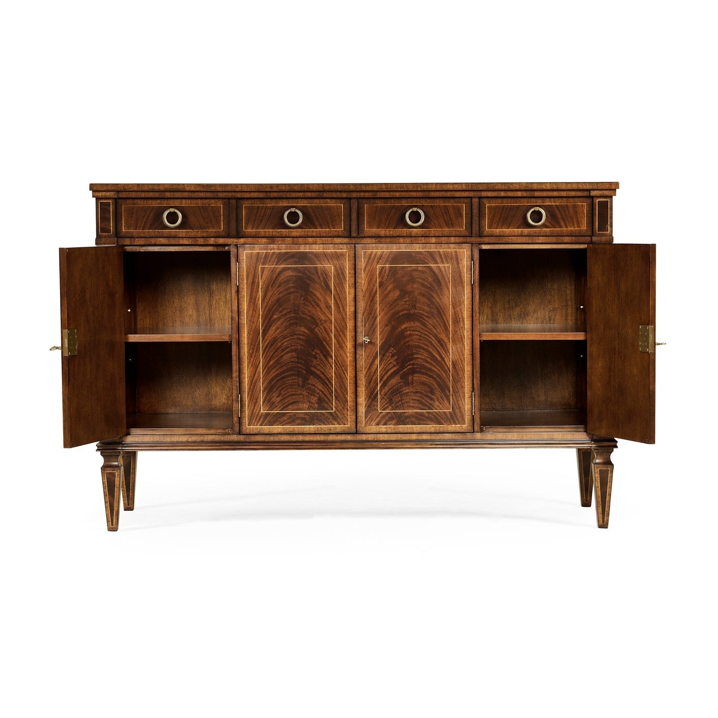 Jonathan Charles Buckingham Sideboard with Four Doors (494842-MAH)