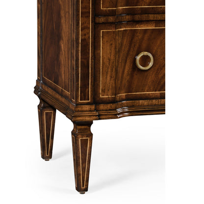 Jonathan Charles Buckingham Reverse Breakfront Chest of Drawers (494844-MAH)