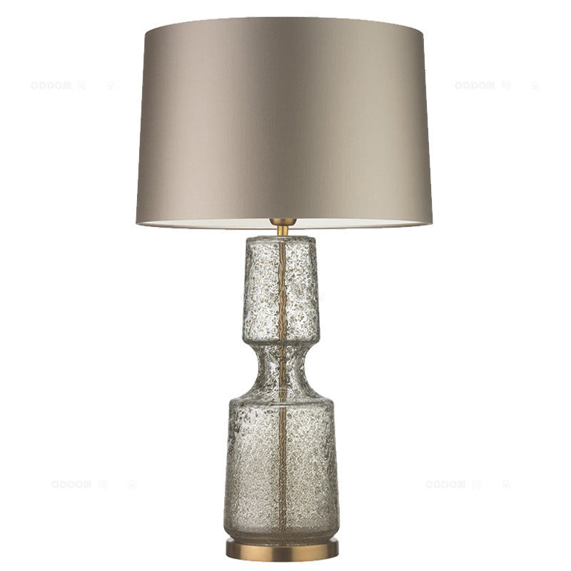 Simple Glass Art Table Lamp Creative Lighting for Bedroom & Living Room