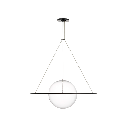 Cosmos 28" Ring and Orb Chandelier