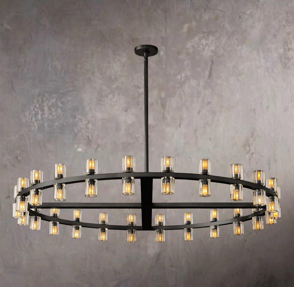 Arcachons Circular LED Chandelier 48"