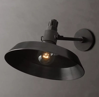 Condorcet Metal Shade Sconce