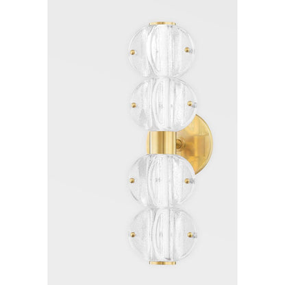 Lindley 1-Light Chandelier in Aged Brass 54.5L x 54.5W x 4.625H