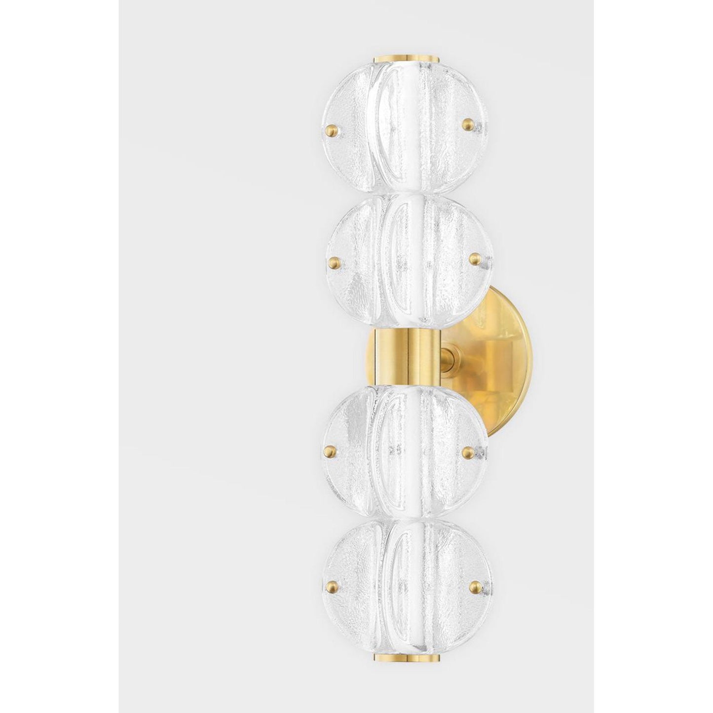 Lindley 1-Light Chandelier in Aged Brass 40L x 40W x 4.625H