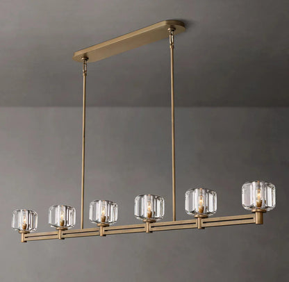 Demarets Rectilinear Linear Chandelier 72"