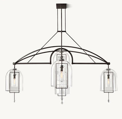 Fulcrum Grand Round Chandelier