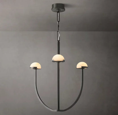 Pedra Round Chandelier 24"