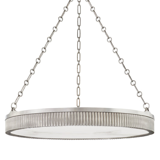 Lynden 8-Light Chandelier in Antique Nickel 30L x 30W x 4.25H