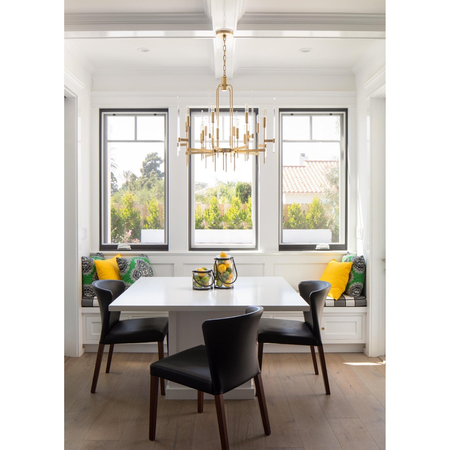 Bari 16-Light Chandelier in Aged Brass 30L x 30W x 29H