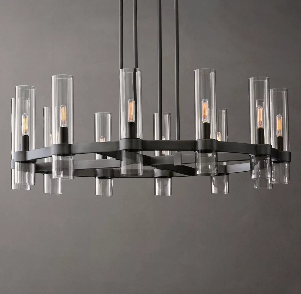 Ravelle Round Chandelier 36"